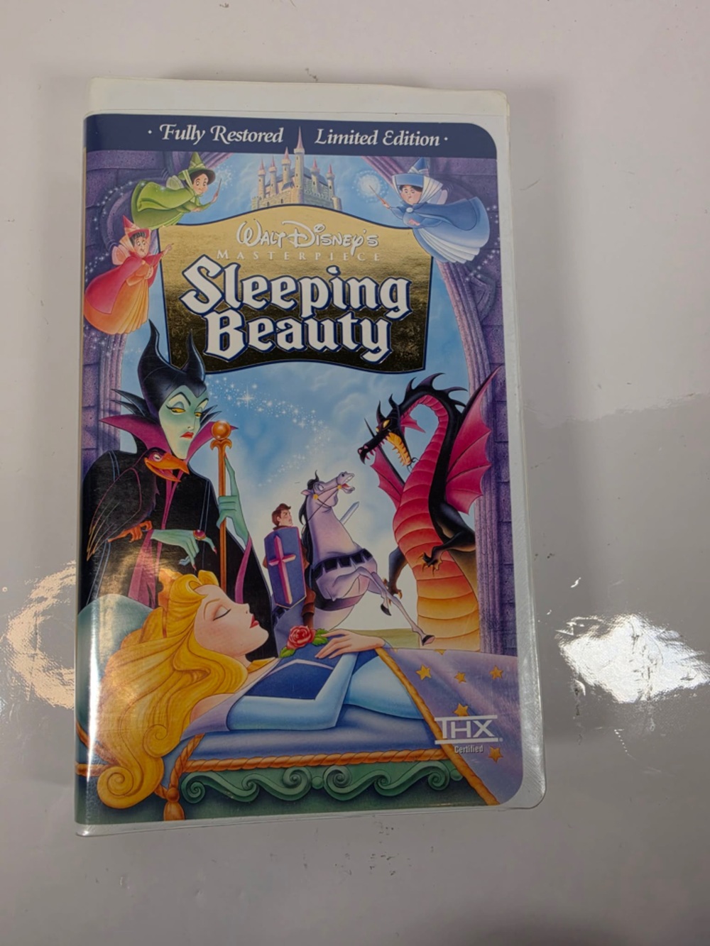 LIMITED EDITION SLEEPING BEAUTY VHS Walt Disney's Masterpiece Collection